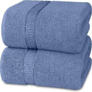 BATH TOWEL 27 X 54 INCHES 1 PIECE LUXURIOUS SUPERSOFT SKY BLUE