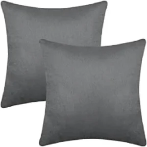 DUCK CUSHION COVER EXPORT QUALITY 16 X 16 INCHES GREY