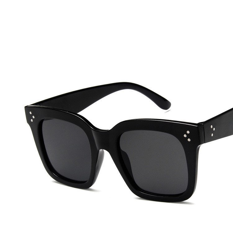 Sunglasses European And American Retro Square Frame Wild Big Frame Sunglasses Sunglasses