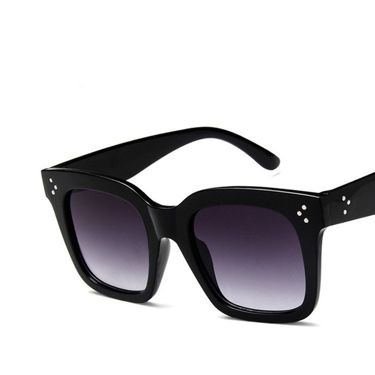 Sunglasses European And American Retro Square Frame Wild Big Frame Sunglasses Sunglasses - Image 2