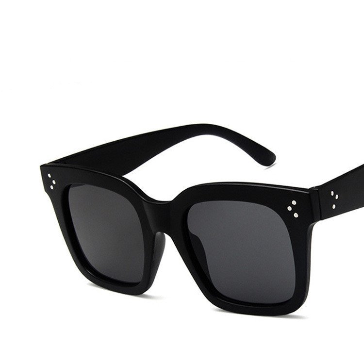 Sunglasses European And American Retro Square Frame Wild Big Frame Sunglasses Sunglasses - Image 5