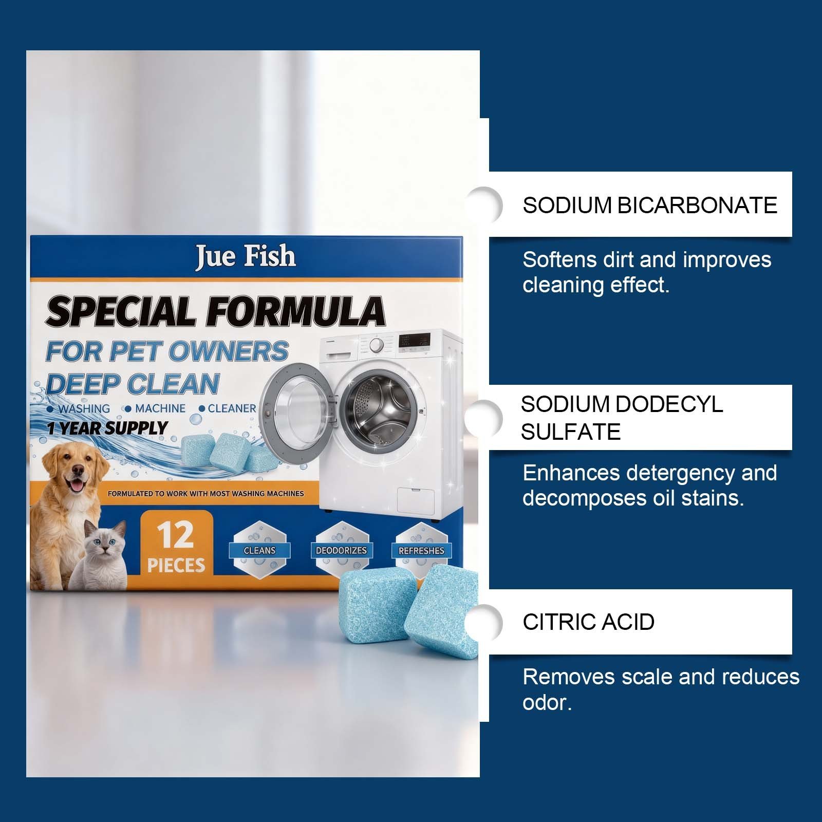 Cleaning Tablets For Pet-specific Washing Machines - Image 3
