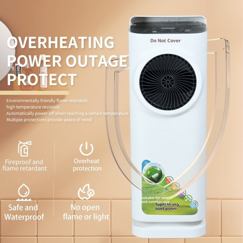 Smart Home Air Conditioning Fan With Warm And Cold Air - Image 2